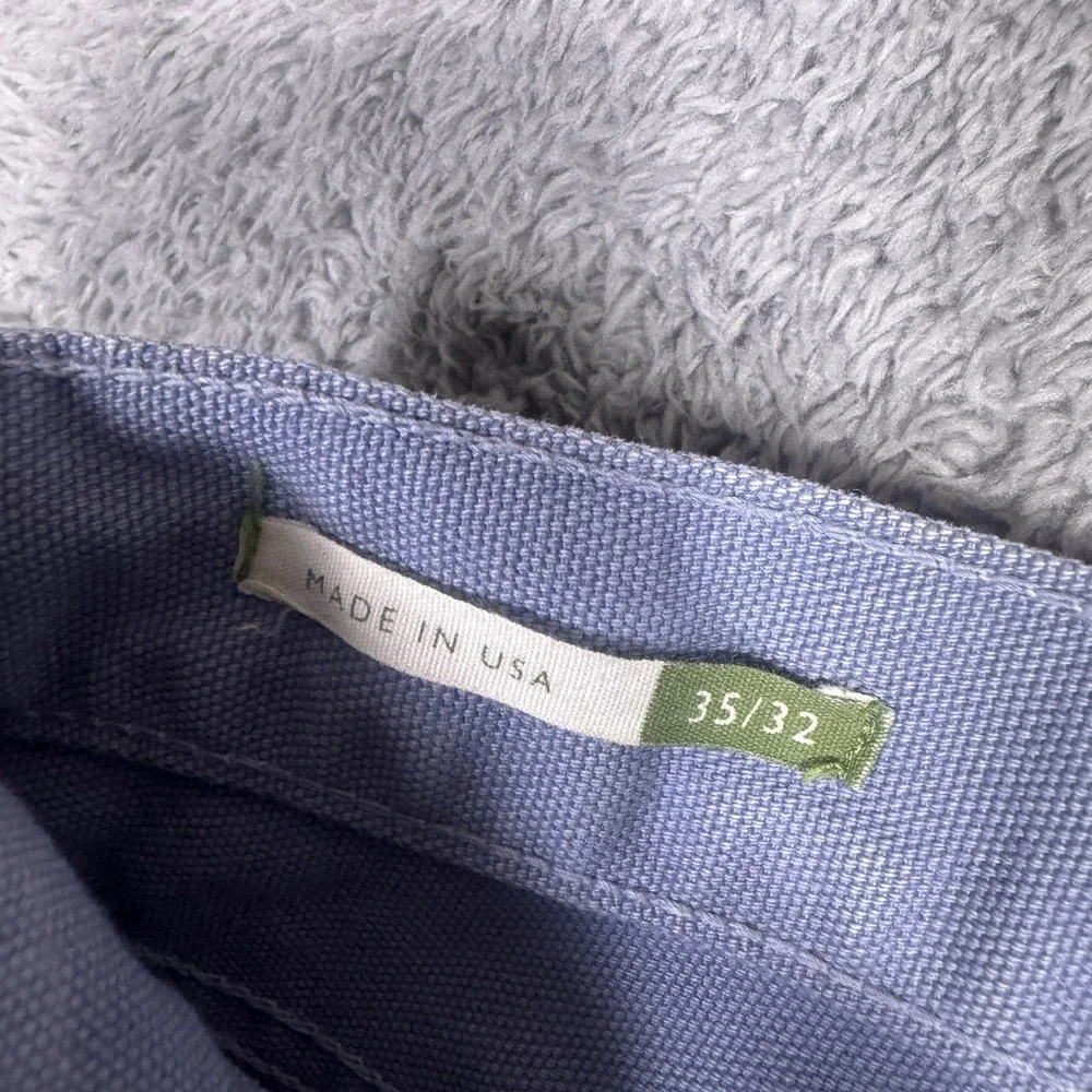 Sid Mashburn Pants Mens 34x26 Canvas Jean Twill Straight 5-Pocket Garment Dyed